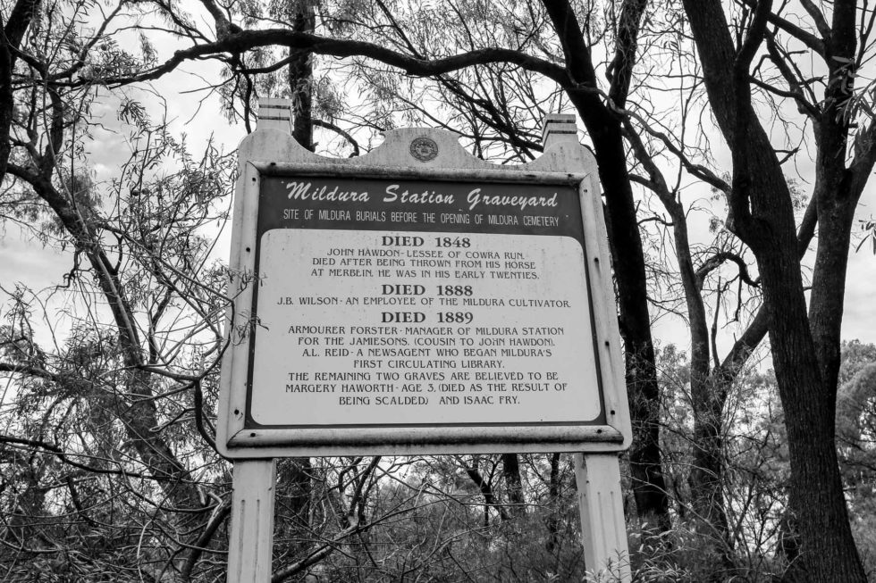 Station Homestead Cemetery - The Chaffey Trail