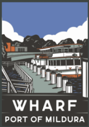 Mildura Wharf - A3 Poster